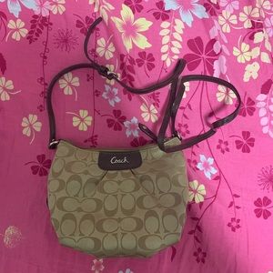 Lightly Used Small Coach Crossbody Bag